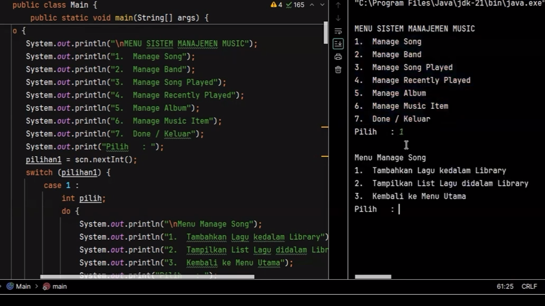 Music Library Management